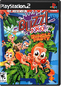 Buzz Junior Jungle Party Playstation 2 US box art